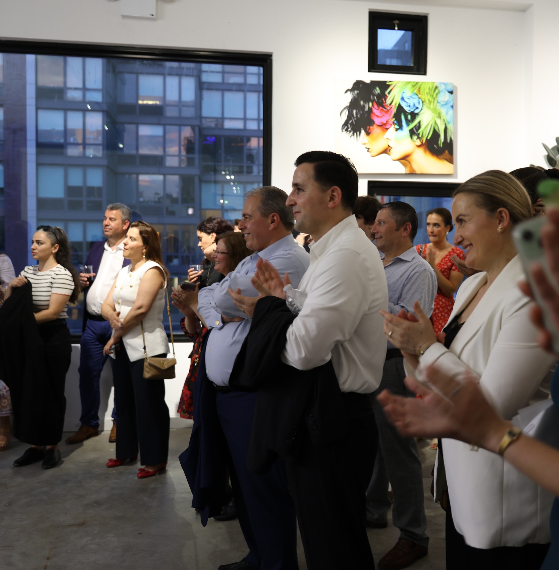 Guests applauding at the OriginAL New York evening